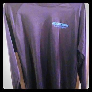 Absolute Vodka Long Sleeve Dry Fit shirt